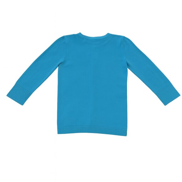 Women's Turquoise Button-Front Cardigan Sweater Size S - Picture 2 of 4